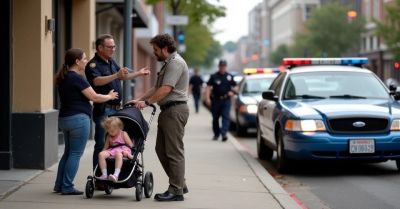 Nietrzeźwy ojciec z czteromiesięczną córką zatrzymany